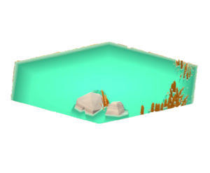 SteamのゲームタイトルAs For As The EyeのLake Hexagonの画像